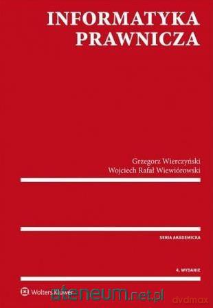 Informatyka prawnicza [KSIĄŻKA]