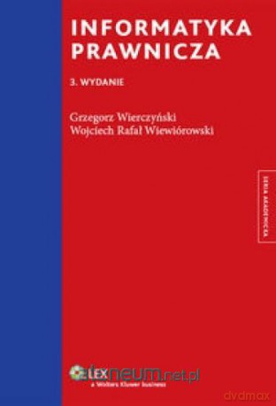Informatyka prawnicza [KSIĄŻKA]