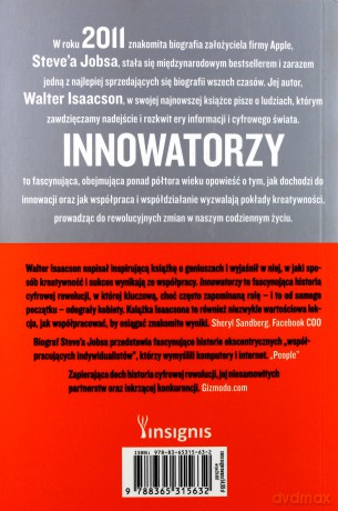 Innowatorzy - Walter Isaacson [KSIĄŻKA]