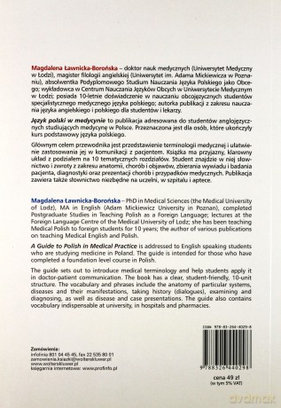 Język polski w medycynie - Magdalena Ławnicka-Borońska [KSIĄŻKA]