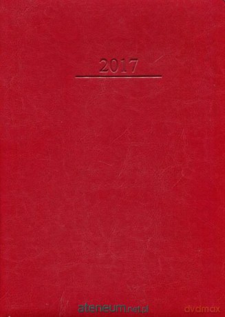 Kalendarz 2017 A4/336 New York Bordowy [KALENDARZ]