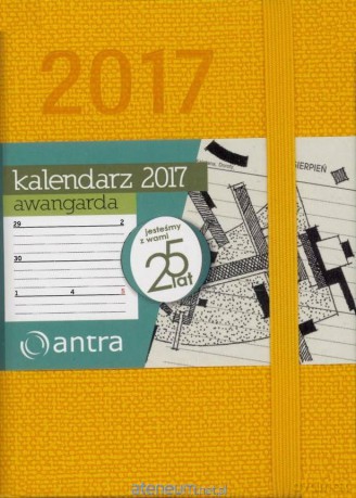 Kalendarz 2017 A7 Awangarda Pomarańczowy [KALENDARZ]