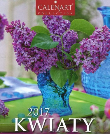 Kalendarz 2017 B4 7PL 23x31 Kwiaty [KALENDARZ]