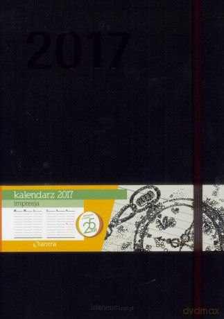 Kalendarz 2017 B5 Impresja Czarny [KALENDARZ]