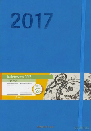 Kalendarz 2017 B5 Impresja Jasnoniebieski [KALENDARZ]