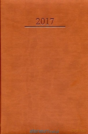 Kalendarz 2017 B5/328 Agenda Brązowy [KALENDARZ]