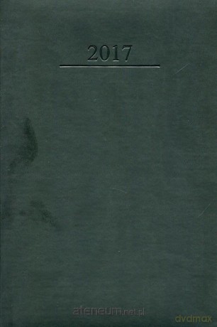 Kalendarz 2017 B5/328 Agenda Czarny [KALENDARZ]