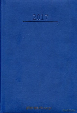 Kalendarz 2017 B5/328 Agenda Granatowy [KALENDARZ]