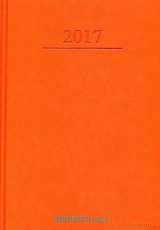 Kalendarz 2017 B6/336 Soft Pomarańczowy [KALENDARZ]