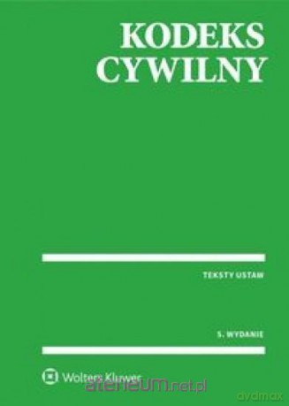 Kodeks cywilny [KSIĄŻKA]