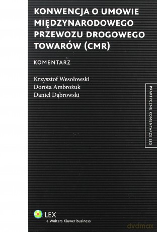 Konwencja o umowie międzynarodowego przewozu [KSIĄŻKA]
