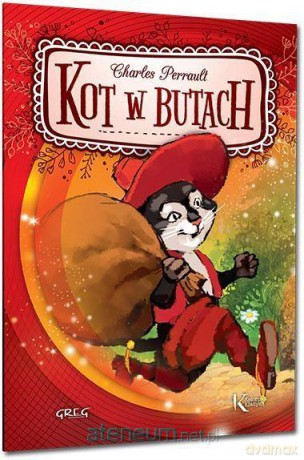 Kot w Butach kolor - Charles Perrault [KSIĄŻKA]