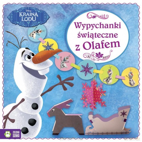 Kraina Lodu. Wypychanki świąteczne z Olafem [KSIĄŻKA]