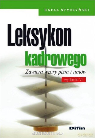 Leksykon kadrowego - Rafał Styczyński [KSIĄŻKA]