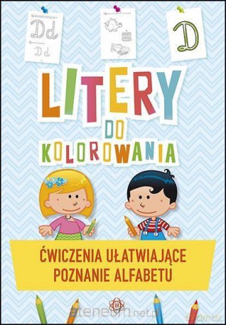 Litery do kolorowania [KSIĄŻKA]