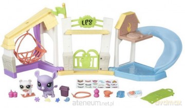 Littlest Pet Shop Mini zestaw Plażowy - Plac Zabaw [FIGURKA]