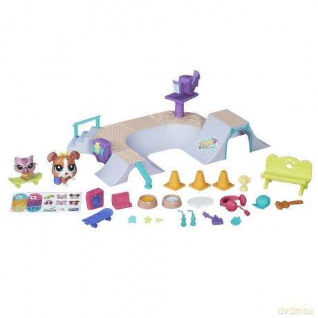 Littlest Pet Shop Skatepark zwierzaków [FIGURKA]