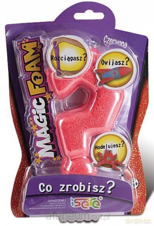 Magic Foam Pianka Kinetyczna Czerwony