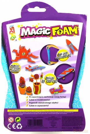 Magic Foam Pianka Kinetyczna Niebieska
