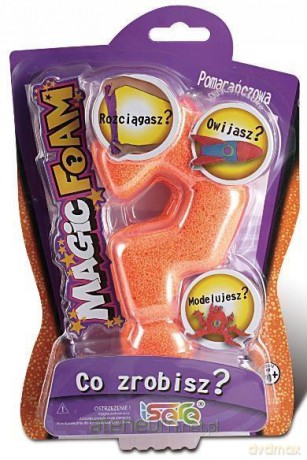 Magic Foam Pianka Kinetyczna Pomarańczowa
