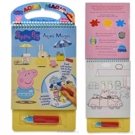 Magiczna wodna książeczka Świnka Peppa