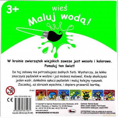 Maluj wodą! Wieś [KSIĄŻKA]