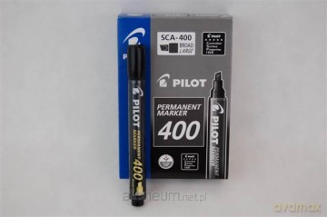 Marker permanentny SCA-400 czarny (12 szt)