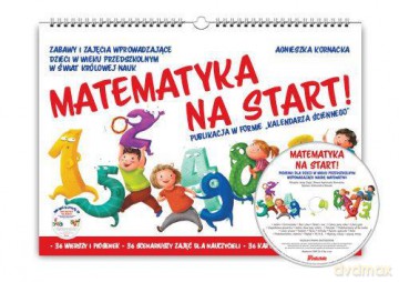 Matematyka na start! Publikacja A3 z płytą - Agnieszka Kornacka