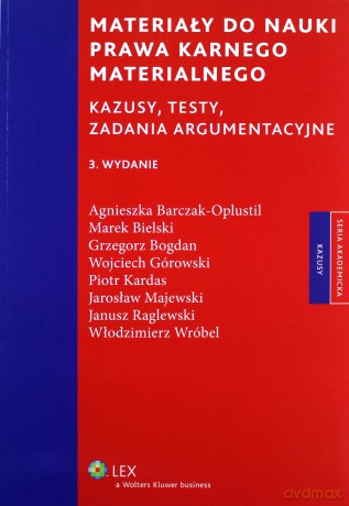 Materiały do nauki prawa karnego materialnego [KSIĄŻKA]