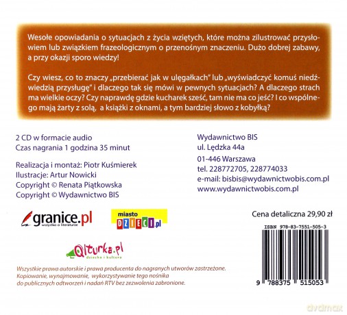 Mądra głowa zna przysłowia - Renata Piątkowska [AUDIOBOOK]