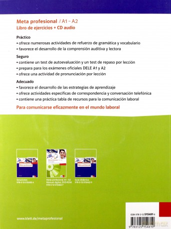 Meta profesional A1-A2 Ćwiczenia [KSIĄŻKA]+[CD]
