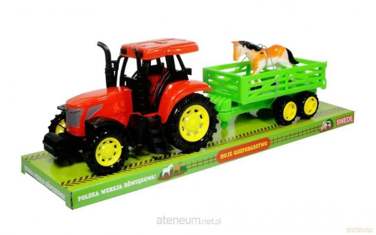 Moje gospodarstwo - Traktor z przyczepą i koniem