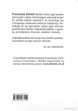 Najpiękniejsze wiersze o kotach (Tom 2) - Franciszek J. Klimek [KSIĄŻKA]