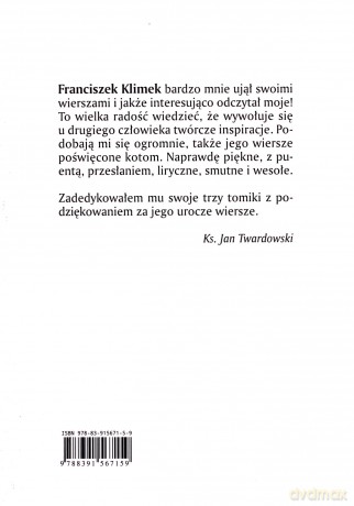 Najpiękniejsze wiersze o kotach (Tom 2) - Franciszek J. Klimek [KSIĄŻKA]