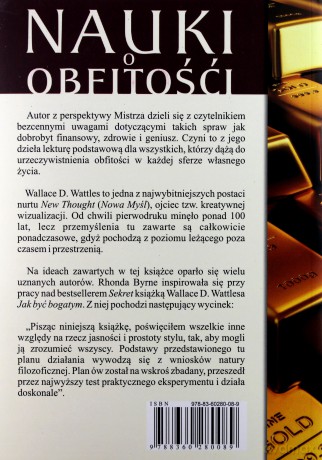 Nauki o obfitości - Wallace D. Wattles [KSIĄŻKA]