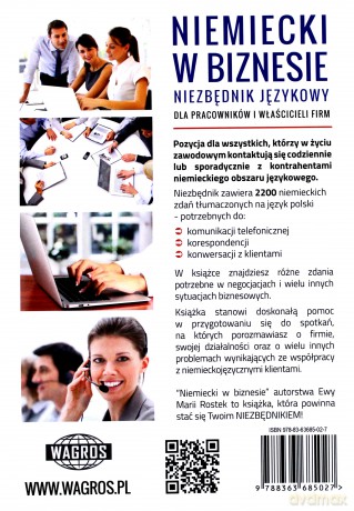 Niemiecki w biznesie. Niezbędnik językowy - Ewa Maria Rostek [KSIĄŻKA]