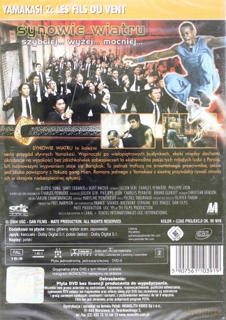 Yamakasi 2 - synowie wiatru [DVD]