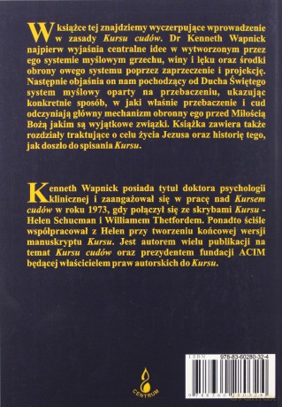 Ogólne wprowadzenie do kursu cudów - Kenneth Wapnick [KSIĄŻKA]