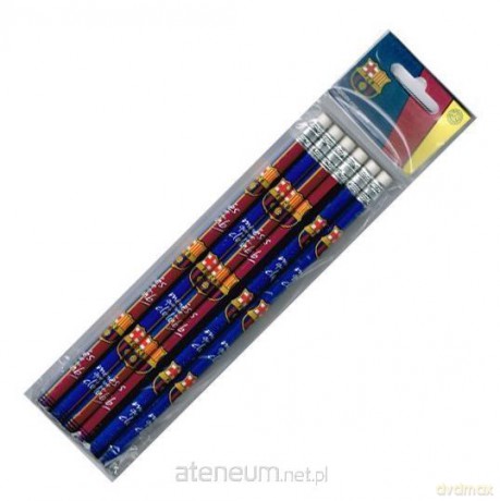 Ołówek FC Barcelona (6 szt)