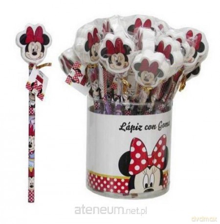 Ołówek z gumką Minnie (36 szt)