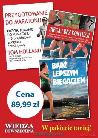Pakiet- Miks poradników dla pasjonatów biegania [KSIĄŻKA]