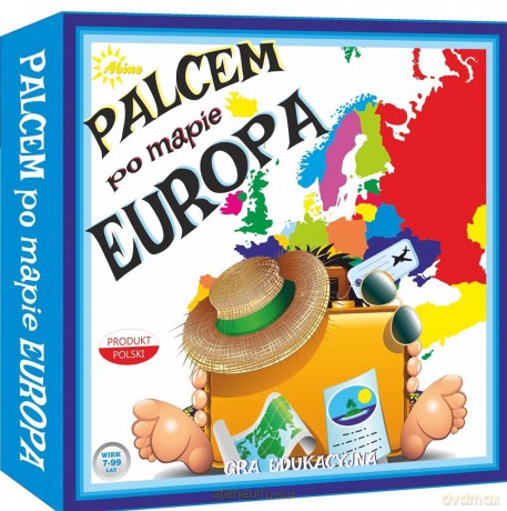 Palcem po mapie - Europa [GRA]