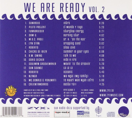 Various Artists (Ohm-G,Roberto,Fonkbruder,Nzinga...): Sun Radio Ibiza - We Are Ready 2 (digipack) [CD]