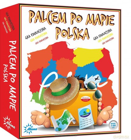 Palcem po mapie - Polska [GRA]