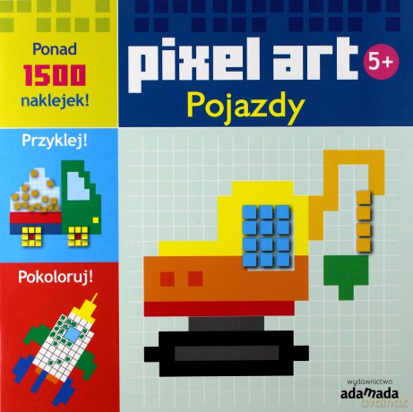 Pixel art. Pojazdy [KSIĄŻKA]