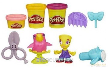 Play Doh Town Fryzjer i Szalona Papuga