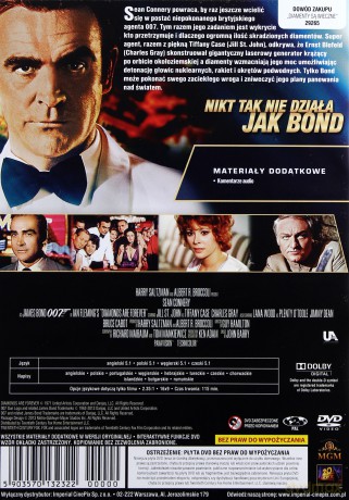 007 James Bond Diamenty Są Wieczne Ultimate Edition [DVD]