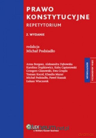Prawo konstytucyjne Repetytorium [KSIĄŻKA]