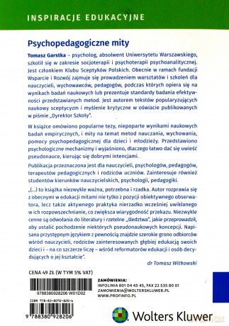 Psychopedagogiczne mity - Tomasz Garstka [KSIĄŻKA]