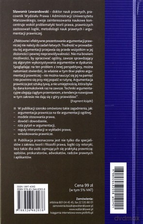 Retoryczne i logiczne podstawy argumentacji - Sławomir Lewandowski [KSIĄŻKA]